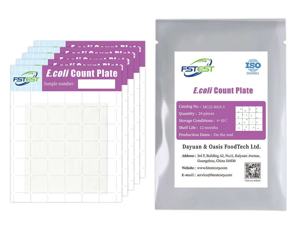 E. Coli Count Plate - FSTest 24/pack